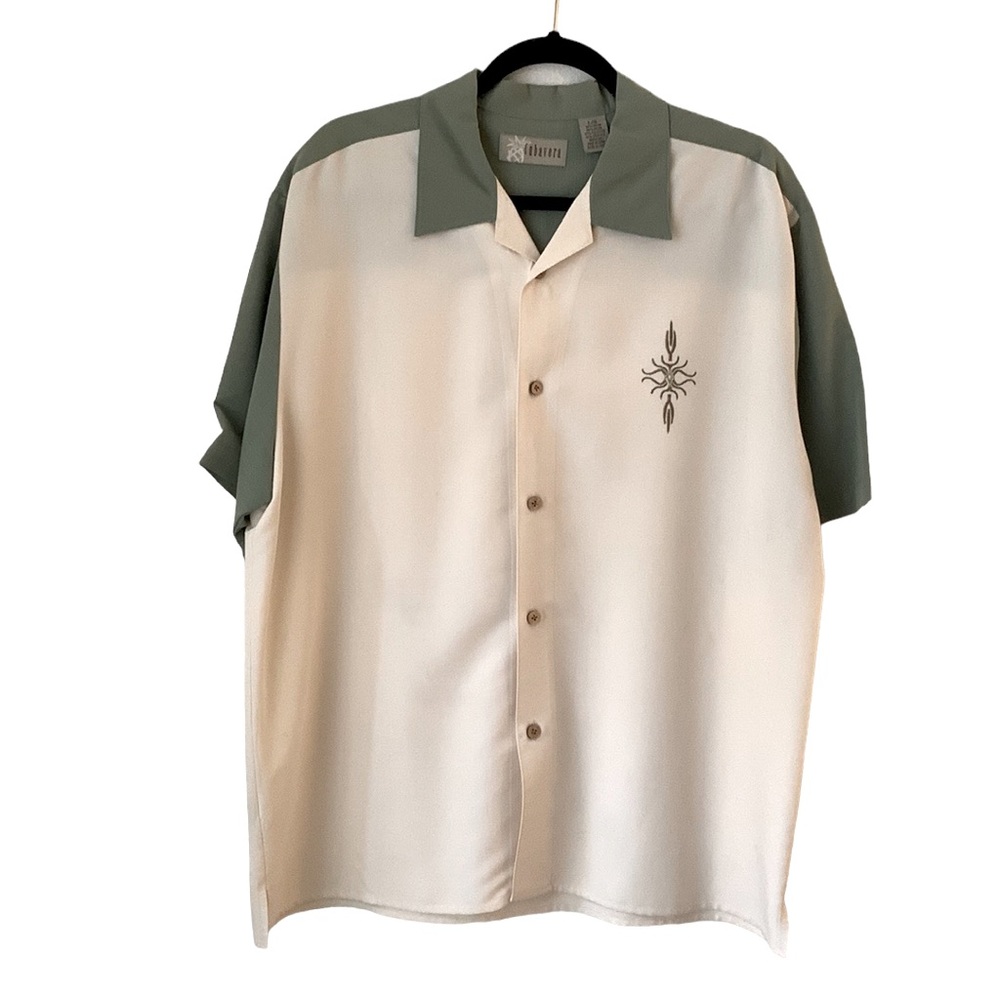 Cubvera Atomic Design Men’s Button Down   Dress Shirt Size L